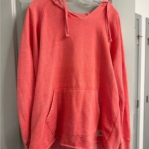 Southern Fried Cotton Coral Sweatshirt